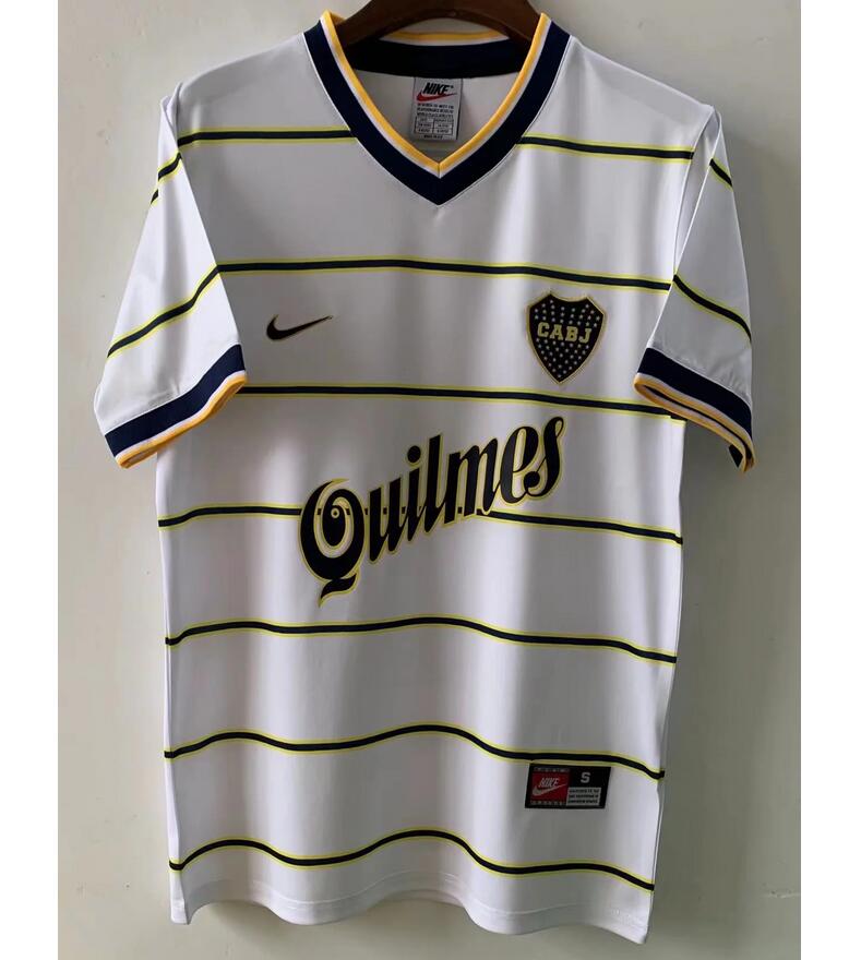 1999 Boca Juniors Retro Away Kit Soccer Jersey